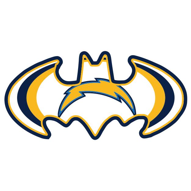 San Diego Chargers Batman Logo DIY iron on transfer (heat transfer)